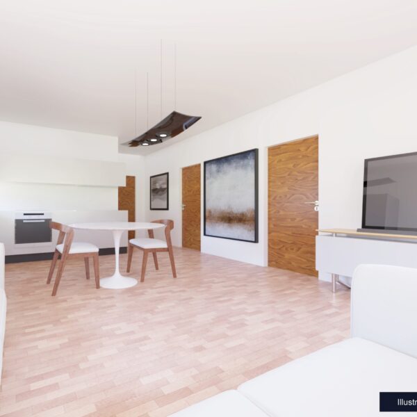 3½ Zimmer Wohnung EG Süd